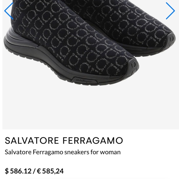 SALVATORE FERRAGAMO HIGH TOP SNEAKERS 🔥 - Picture 2 of 9